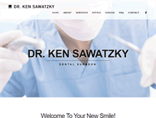 Tablet Screenshot of drkensawatzky.com